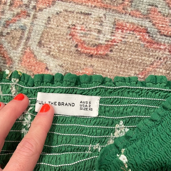 Faithfull the Brand Castillo Dress in Myrtille Floral - Picture 7 of 8